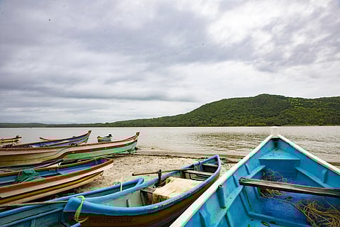 The pristine Tarkarli beach