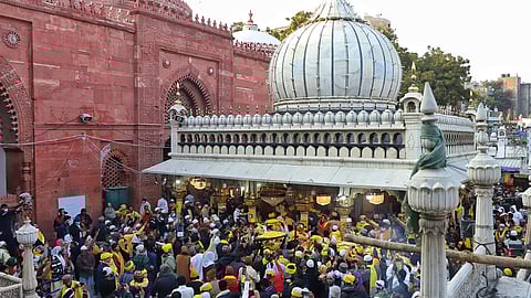 Basant Panchami being celebrated at Nizamuddin Dargah