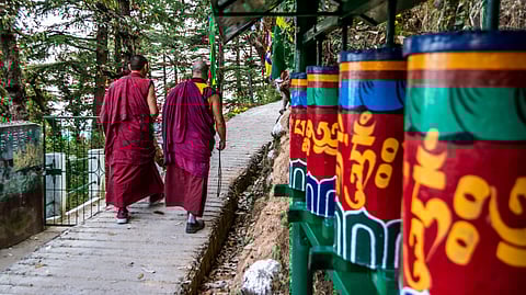 Dharamshala in India is known as Little Lhasa and is where Dalai Lama currently resides