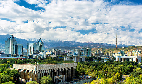 Almaty city in Kazakhstan