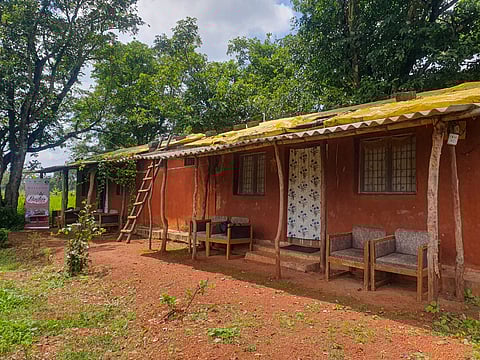 The house that makes up Bastar Tribal Homestay