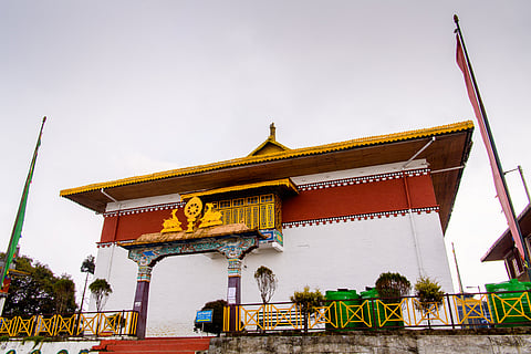 Sangchen Pemayangtse monastery in Sikkim