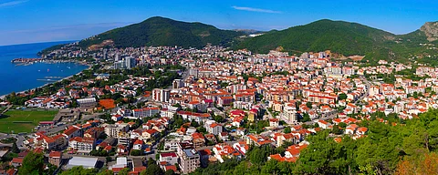 Panoramic view of Budva Montenegro
