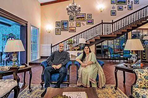 Jan Mohammed Sait and wife Numaira Sait