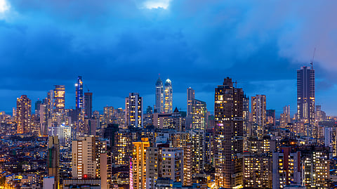 The skyline of South Mumbai