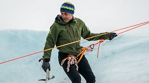 Adventurer Mike Horn is renowned for his world explorations
