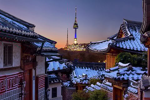 Bukchon Hanok Village in Seoul