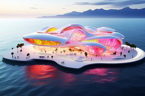 A Floating Glass Museum will be on show later this year to draw attention to the climate crisis