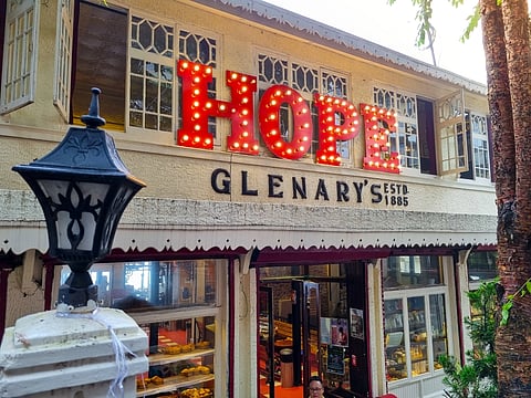 Glenary's is a famous cafe and bakery in Darjeeling