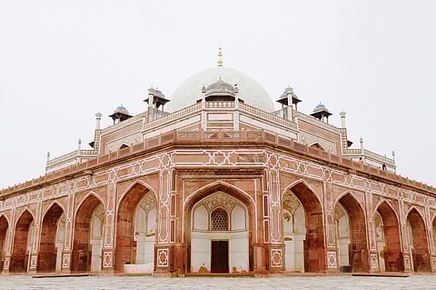 A view of Humayun's Tomb, Delhi