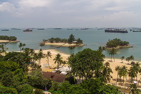 Singapore Closes Sentosa Island Beaches Due To Oil Spill