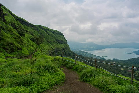 Monsoon trekking In the hills of Maharashtra