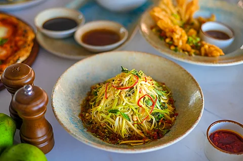 From Pan Asian to Mediterranean, the menu covers a range of cuisines