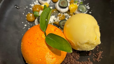 The Mandarin is the perfect dessert after the meal