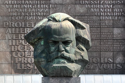 Karl Marx Monument in Chemnitz