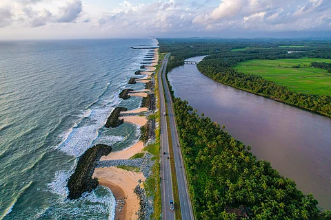 Maravanthe Beach Near Udupi