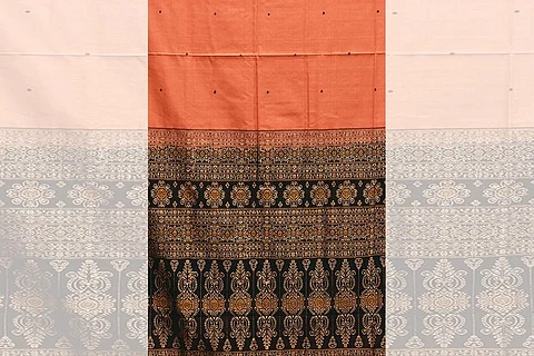Bomkai silk sari by Utkalamrita