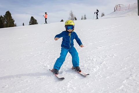 Teaching Kids To Ski