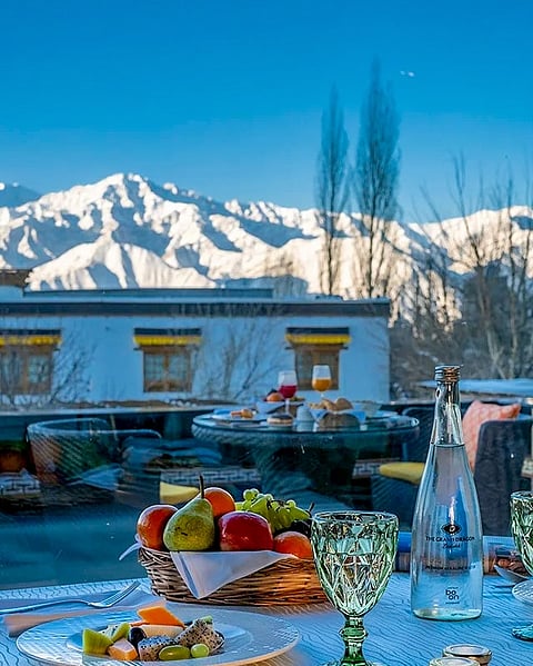 Our Guests Are Offered Traditional Ladakhi Cuisine And Local Produce