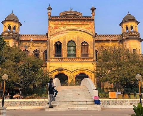 the facade of the Butler Palace in Lucknow