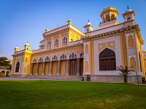 The Chowmahalla Palace in Hyderabad
