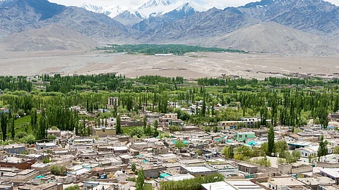 Choglamsar In Ladakh