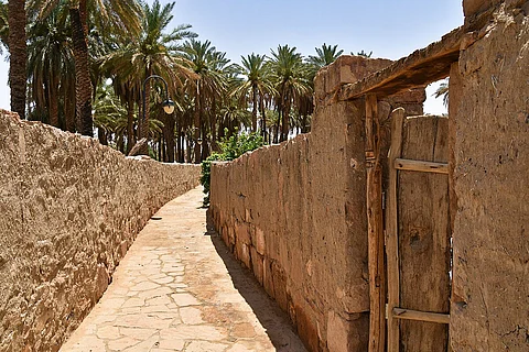 The ancient settlement of Tayma in Saudi Arabia