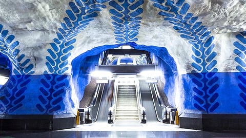 The World's Longest Art Exhibition Is In Stockholm's Metro Stations