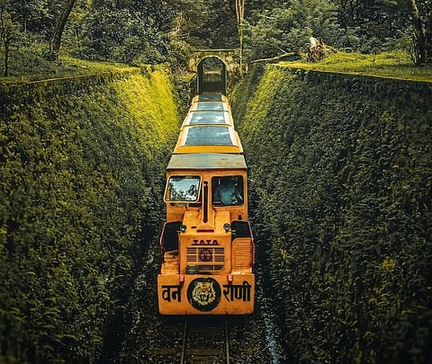 Van Rani toy train in Sanjay Gandhi National Park