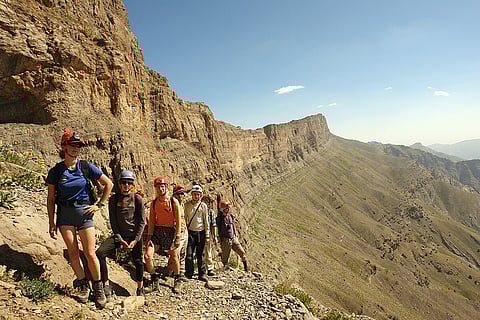 Hiking to the caves of the Baysuntau ridge, Uzbekistan
