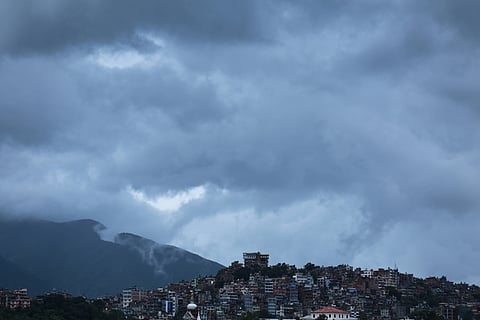 Nepal cloudy