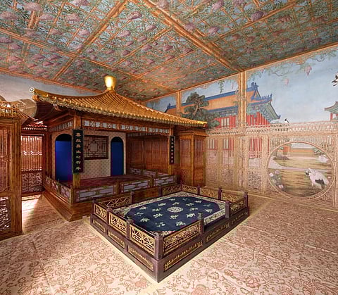 Craftsmen trained in Qing-era techniques revived fading traditions like silk murals, bamboo marquetry, carved panels, and more