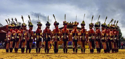 The festival is meant to showcase Nagaland's cultural heritage. Credit Wikimedia Commons/Dhrubazaanphotography