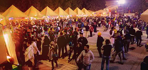The festival is a grand affair that provides a platform for lovers of Urdu to come together and celebrate