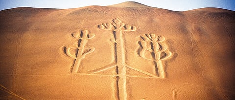 Candelabro de Paracas is a geographic marvel