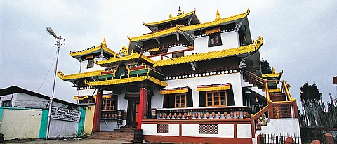 Zang Dhok Palri Monastery in Kalimpong