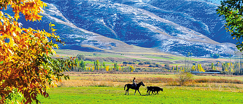 The stunning landscapes of Kyrgyzstan