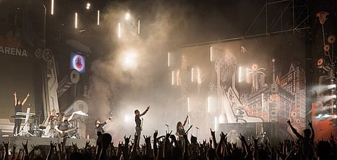 One of the performances at Bacardi NH7 Weekender