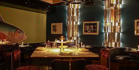 The Tangra Project allows you to find a cozy nook to dine in