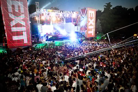 The Exit Festival held in Serbia's Novi Sad is one of the music festivals which have decided to transition to sustainable practices