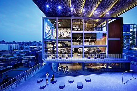 The Hyundai Card Music Library Understage