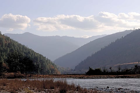 The Sangti river