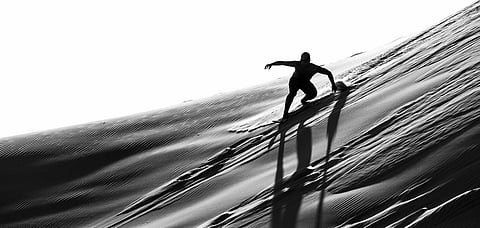 Sandboarding for thrill seekers