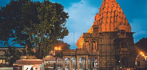 The corridor, spread over 2.5 hectares, houses an open-air theatre, a museum of mythology, and a lotus pond. Credit MP Tourism