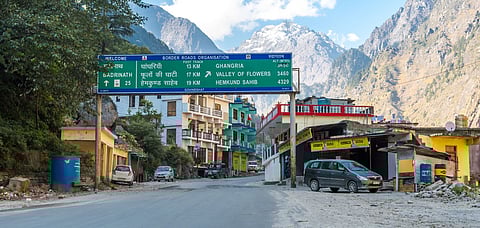 Joshimath. Credit Shutterstock
