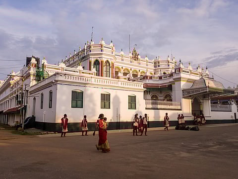The grand palace in Kanadukathan, Chettinad