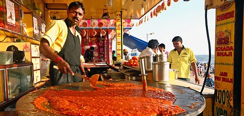 The cultural exchanges in Mumbai have spilt over into food traditions as well