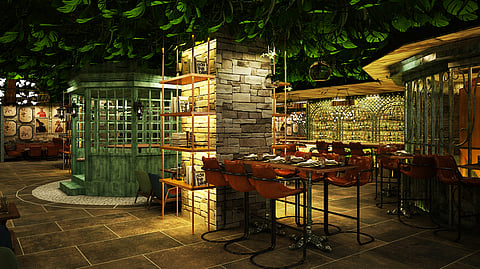The cosy interior at The Drunken Botanist