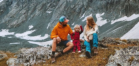 Travelling with a baby is never easy. Photo Credit Shutterstock