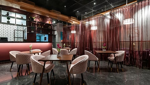 Interiors at Kampai, Aerocity